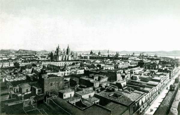 Мехико в середине XIX в.